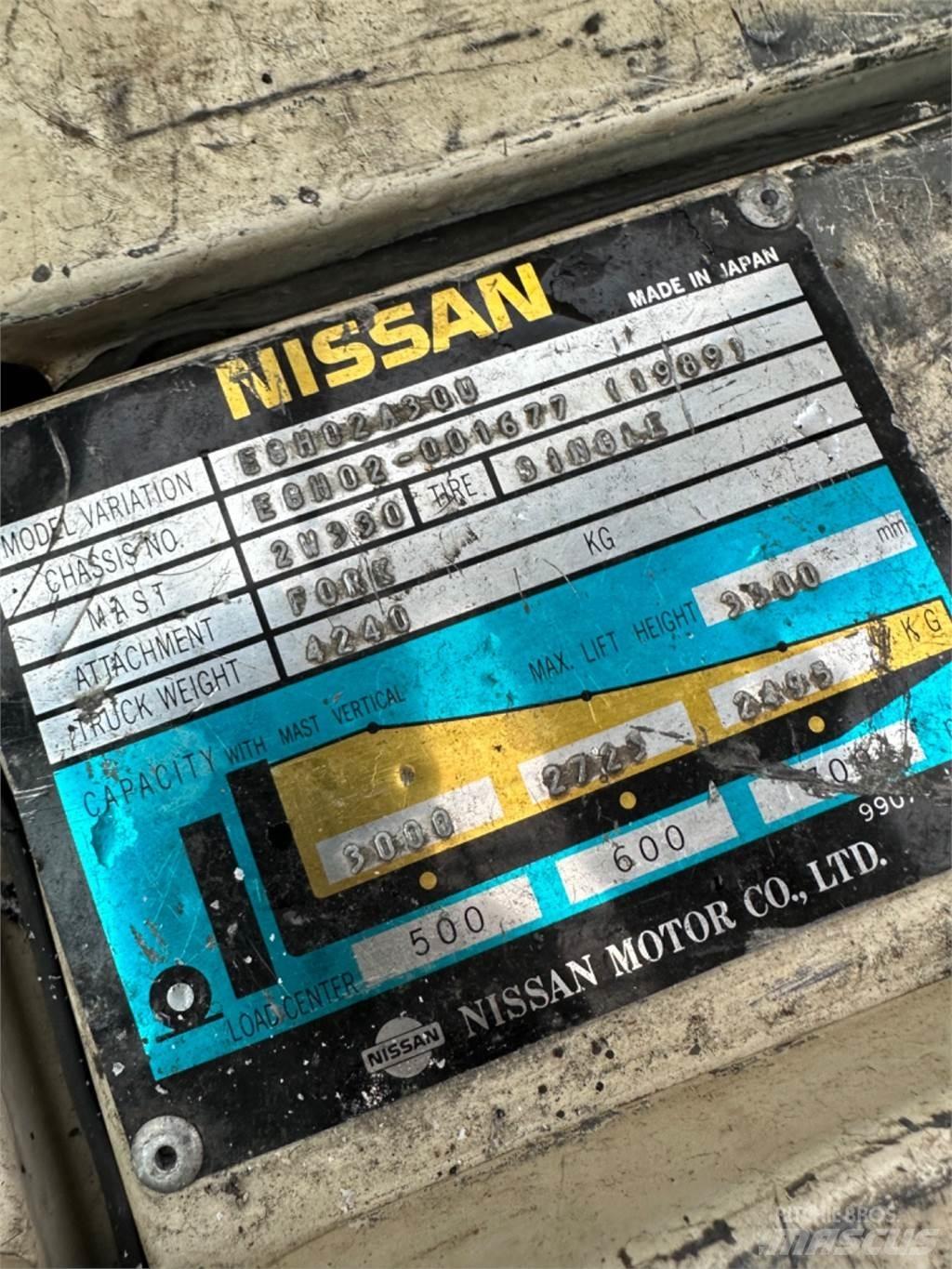 Nissan FD30 Dizelski viljuškari