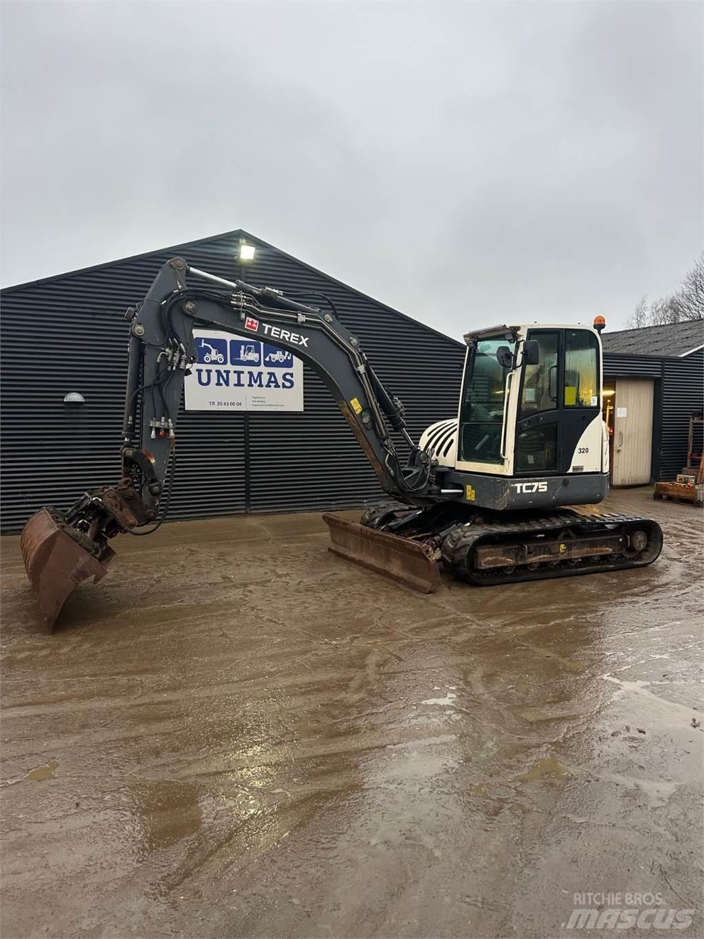 Terex TC75 Bageri guseničari