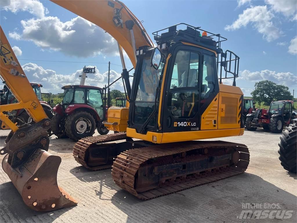 JCB U140X Bageri guseničari