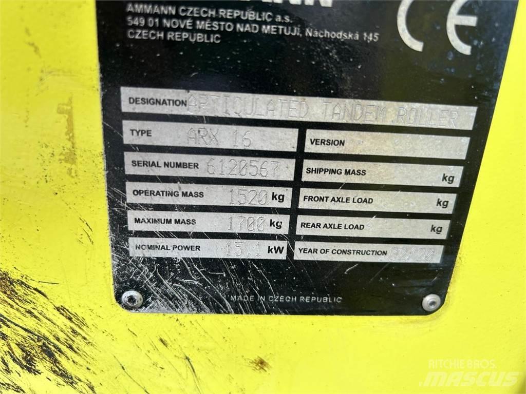 Ammann ARX16 AMMANN ARX16 Valjci sa duplim bubnjem