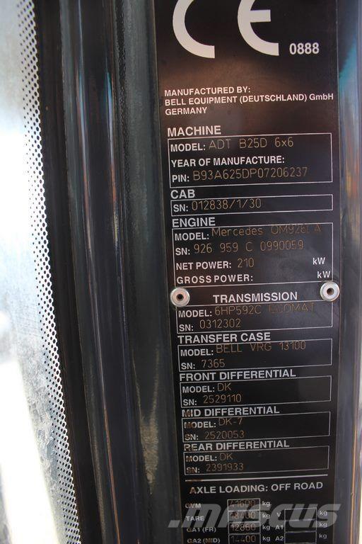 Bell B25D Zglobni damperi