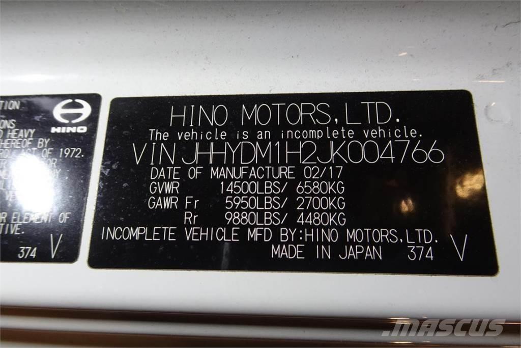 Hino 155 Sanduk kamioni