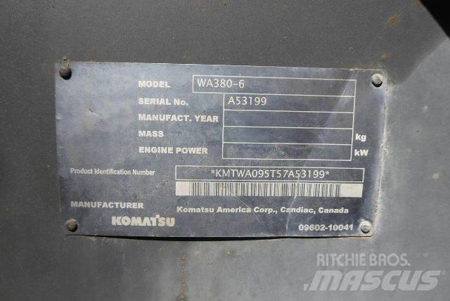 Komatsu WA380-6 Utovarivači na točkove