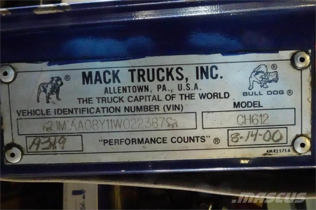 Mack CH612 Kamioni-šasije