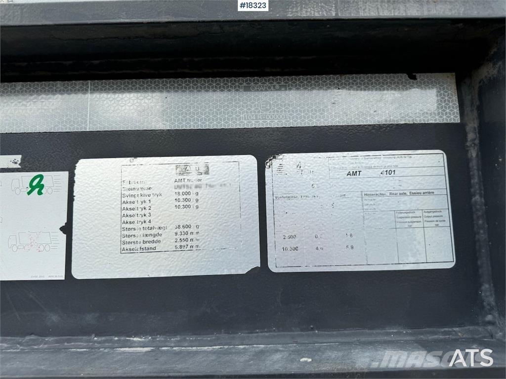 AMT concrete semi Ostale poluprikolice