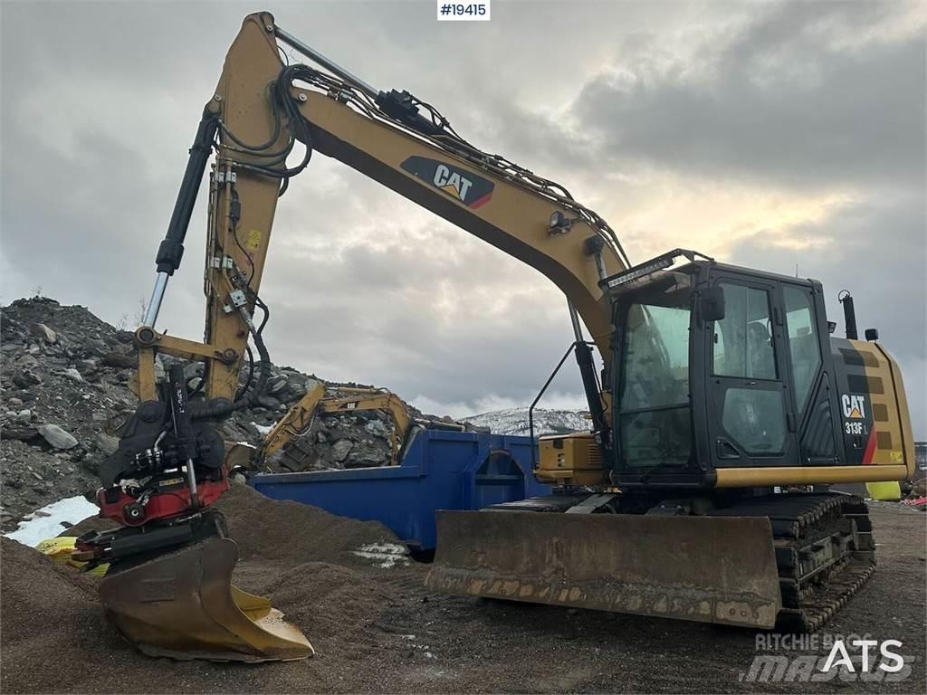 CAT 313FL Bageri guseničari