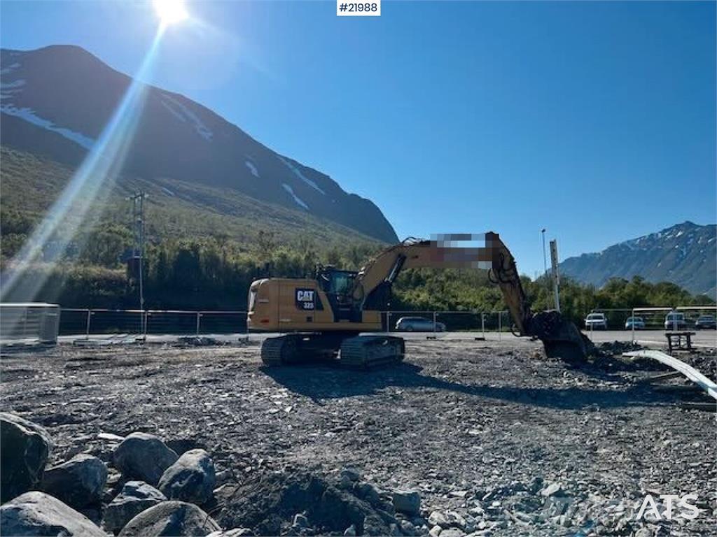 CAT 323 Bageri guseničari