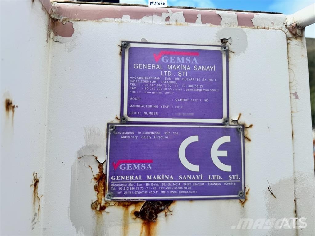 Gemsa Brønnborerigg Terenske bušilice