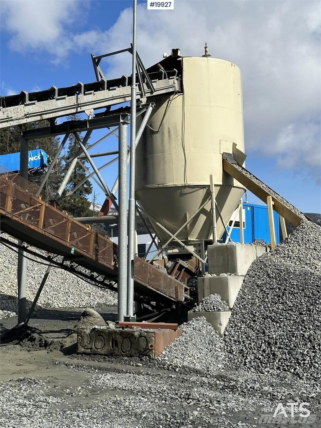  Lagersilo m/ mater Drobilice za građevinarstvo