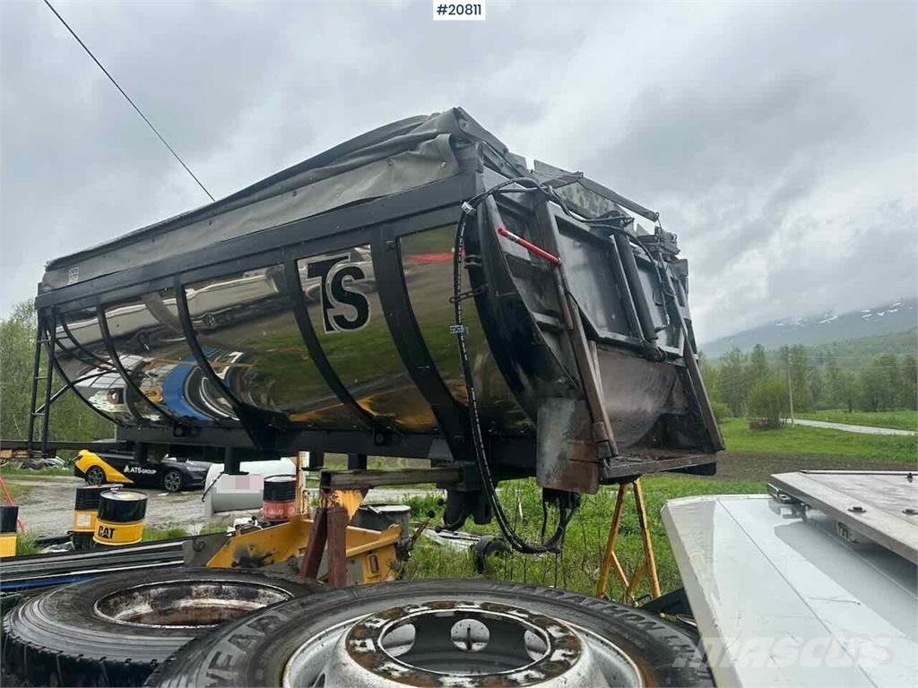 Norslep asfaltbalje Kiperi prikolice