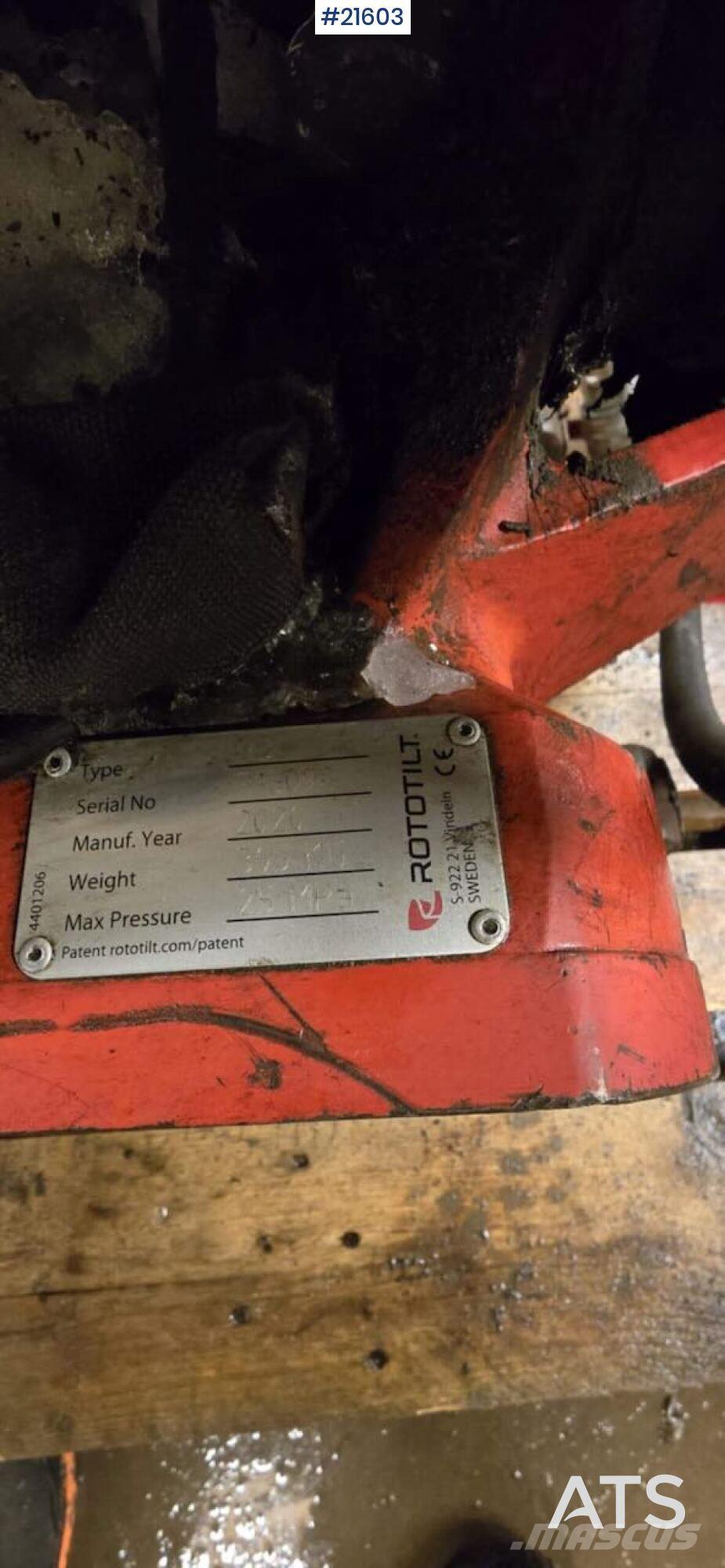 Rototilt R3 Ostalo za građevinarstvo