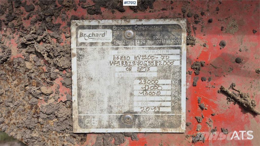 Brochard EV2200-OBS Rasturači đubriva