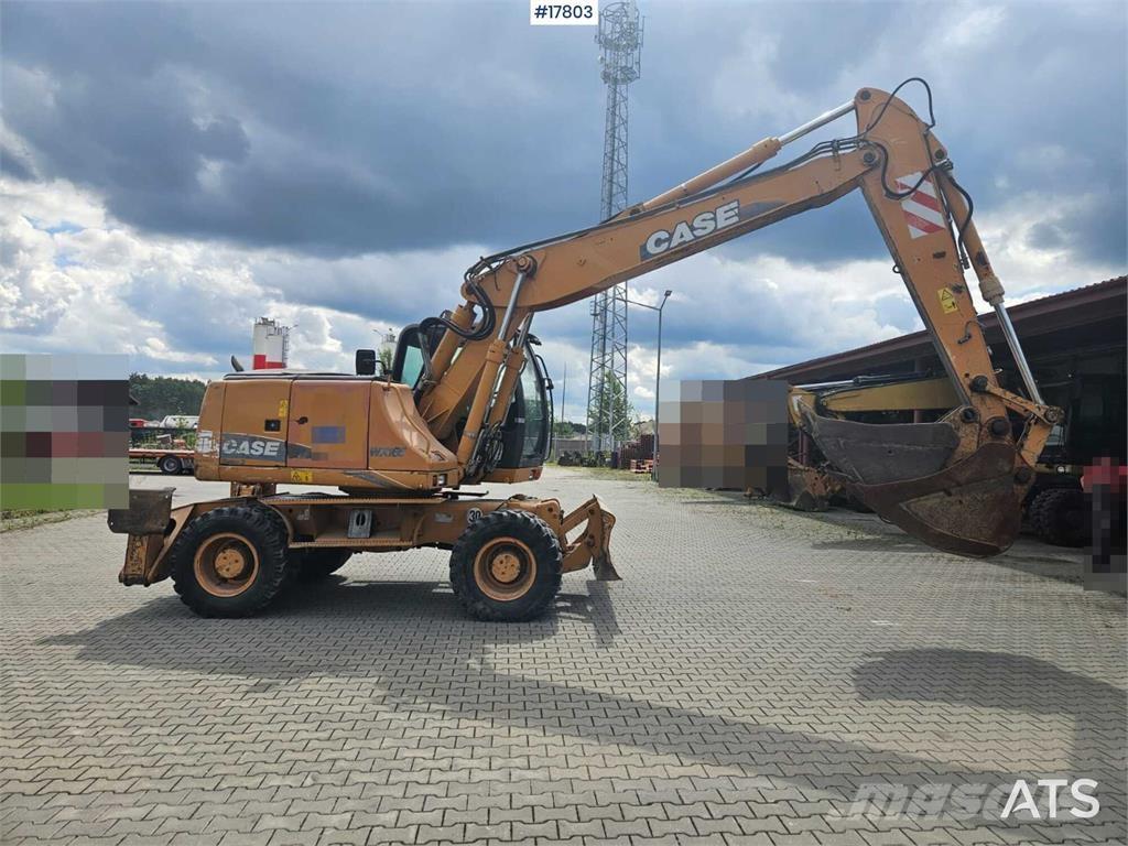 CASE WX 165 Bageri točkaši