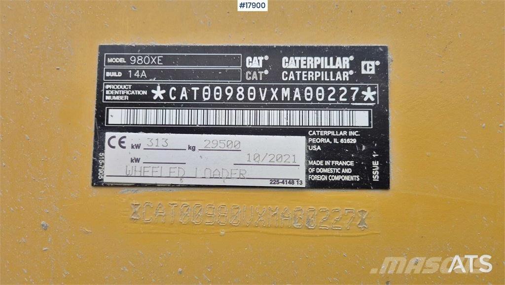 CAT 980 XE Utovarivači na točkove