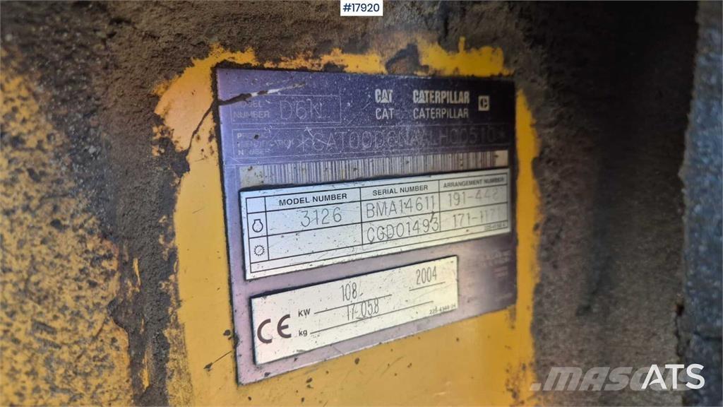 CAT D6D XL Buldožeri guseničari