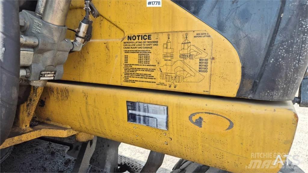 CAT M316D Bageri točkaši