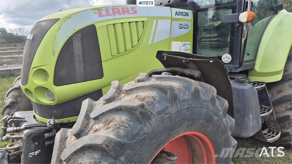 CLAAS ARION 640 Traktori
