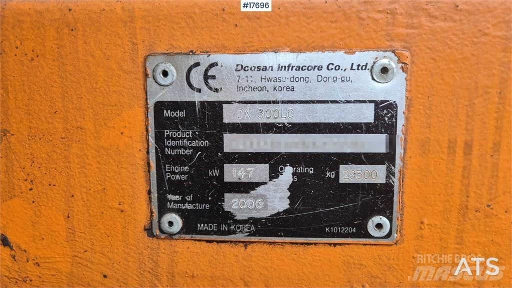 Doosan DX 300 LC Bageri guseničari