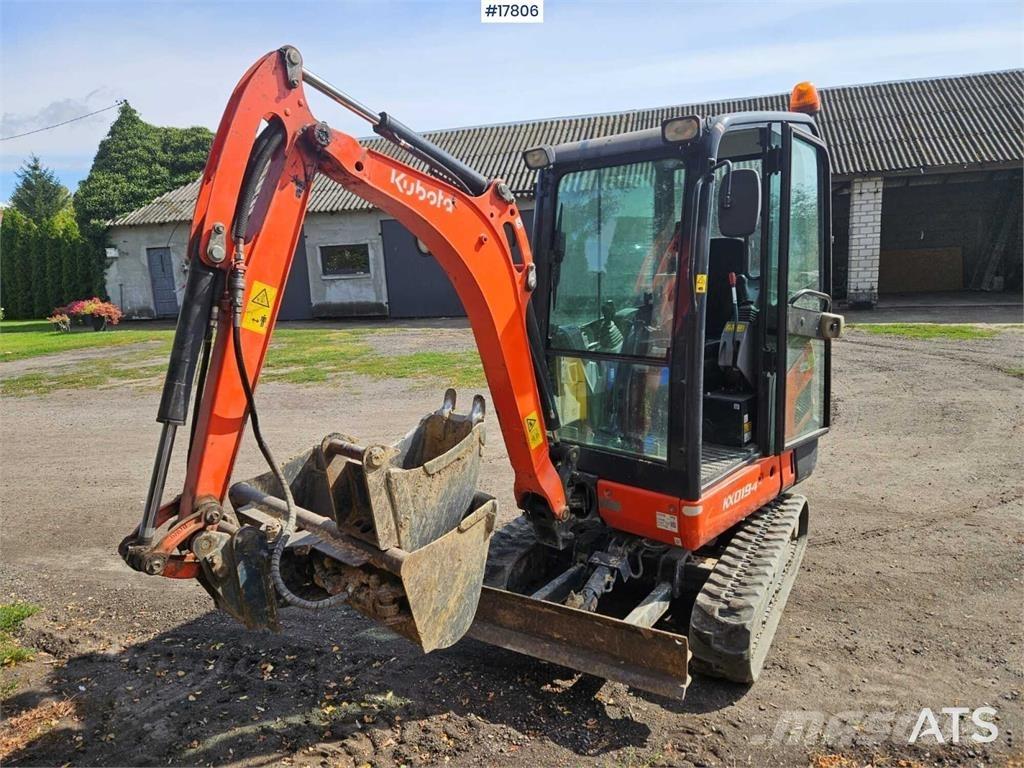 Kubota KX019-4 Mini bageri < 7t