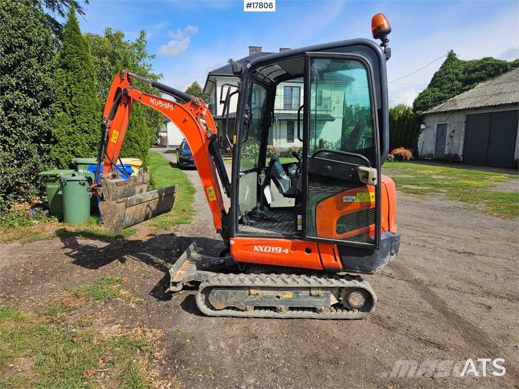 Kubota KX019-4 Mini bageri < 7t