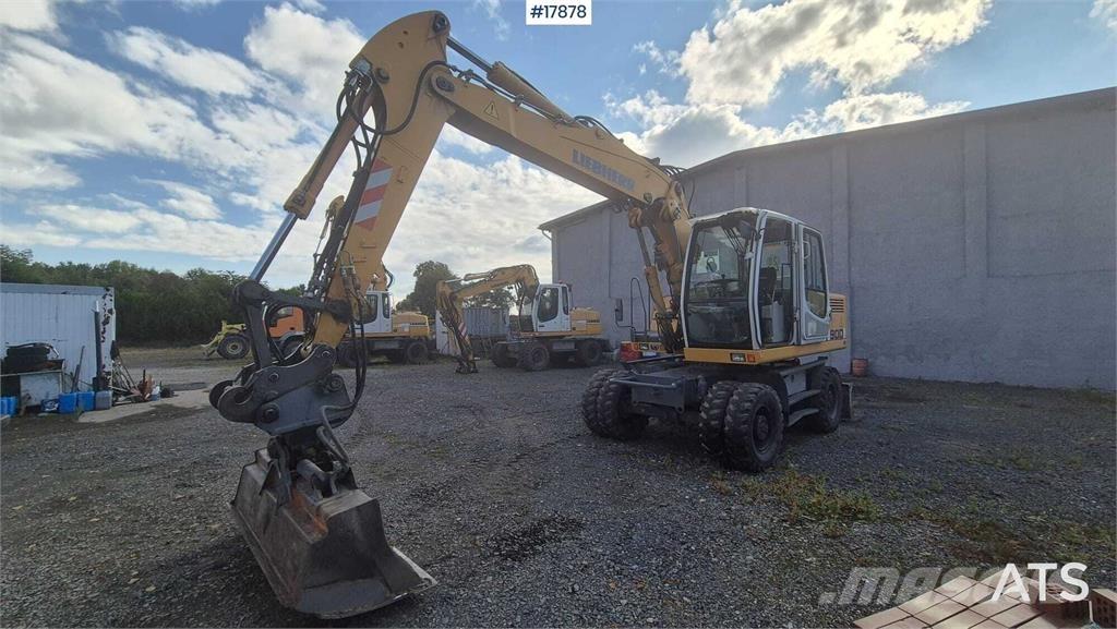 Liebherr A 900C Bageri točkaši