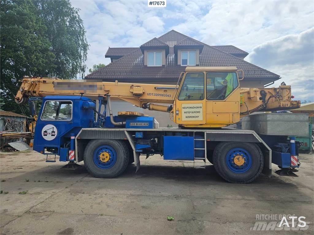 Liebherr LTM 1025 Polovne dizalice za sve terene