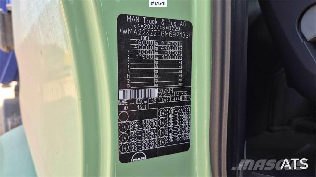 MAN TGS 18.480 4x4 Tegljači