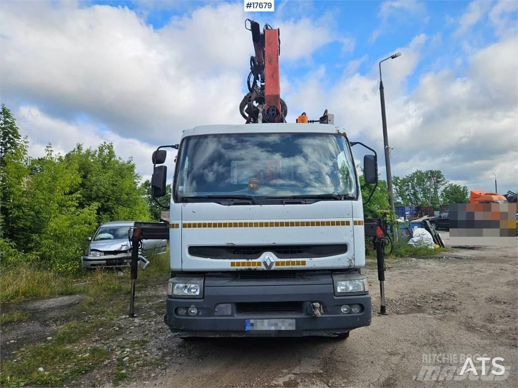 Renault Premium 340 Rol kiper kamioni sa kukom za podizanje tereta