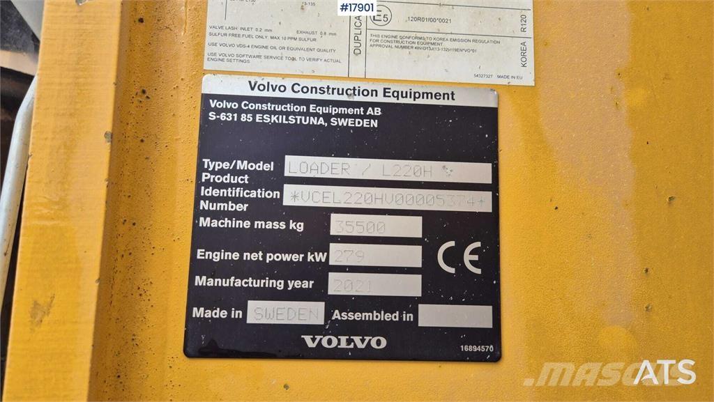 Volvo L220H Utovarivači na točkove