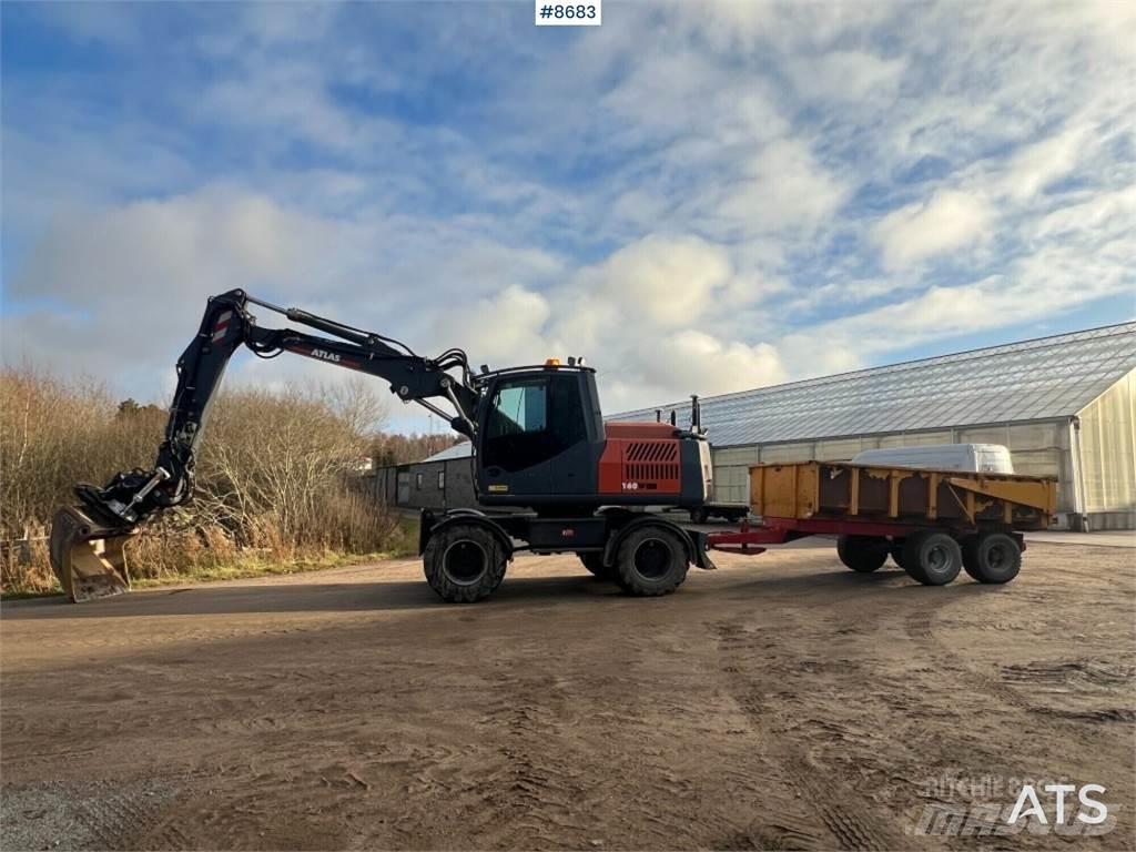 Atlas 160W Bageri točkaši