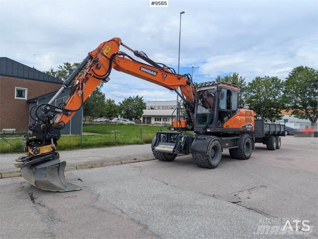 Doosan DX160W-7 Bageri točkaši