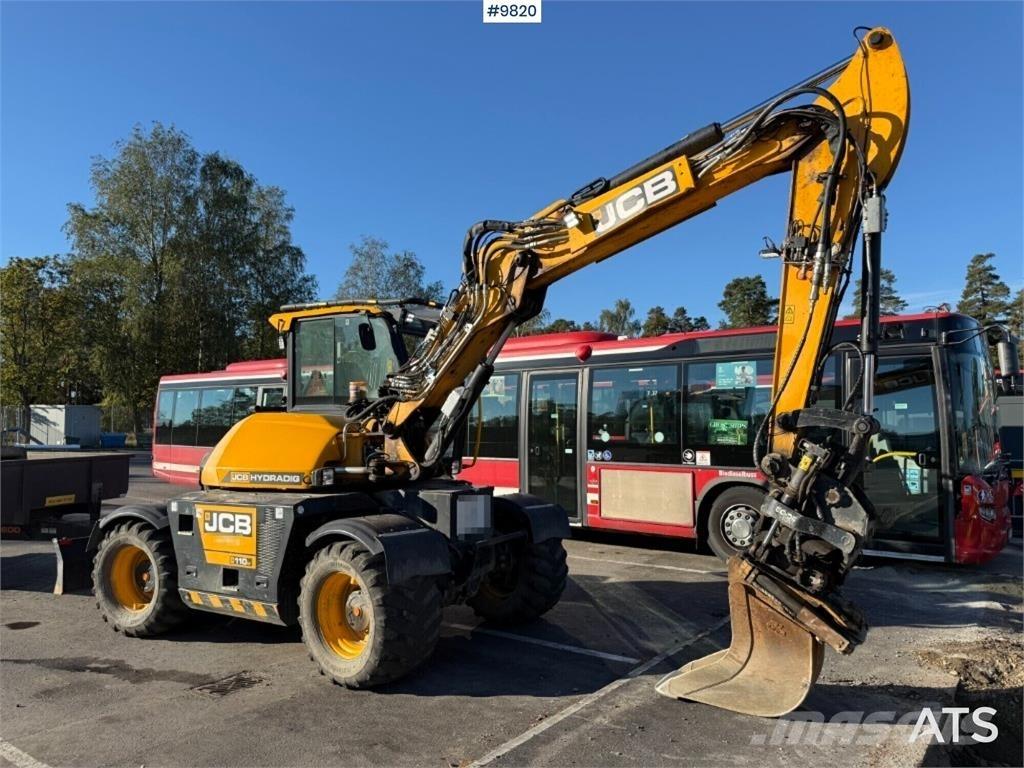 JCB Hydradig 110W Bageri točkaši