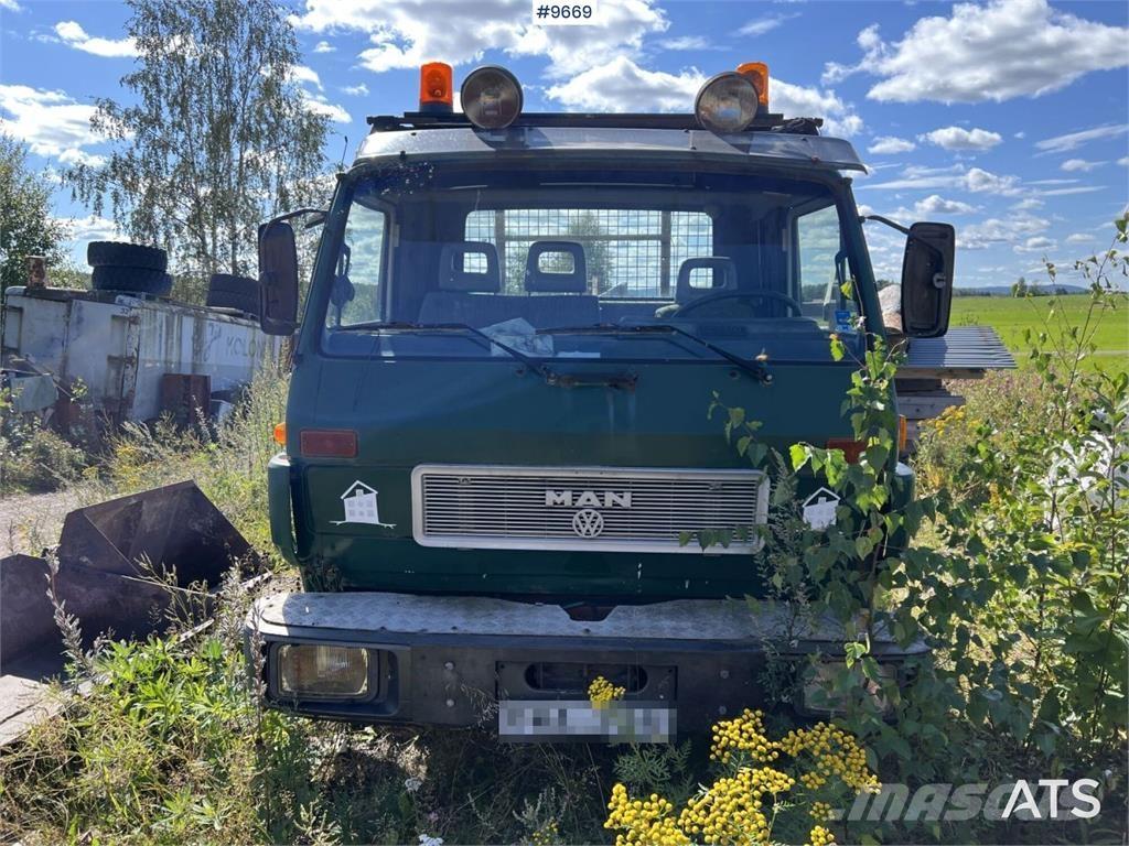 MAN VW 8,150 F Rol kiper kamioni sa kukom za podizanje tereta
