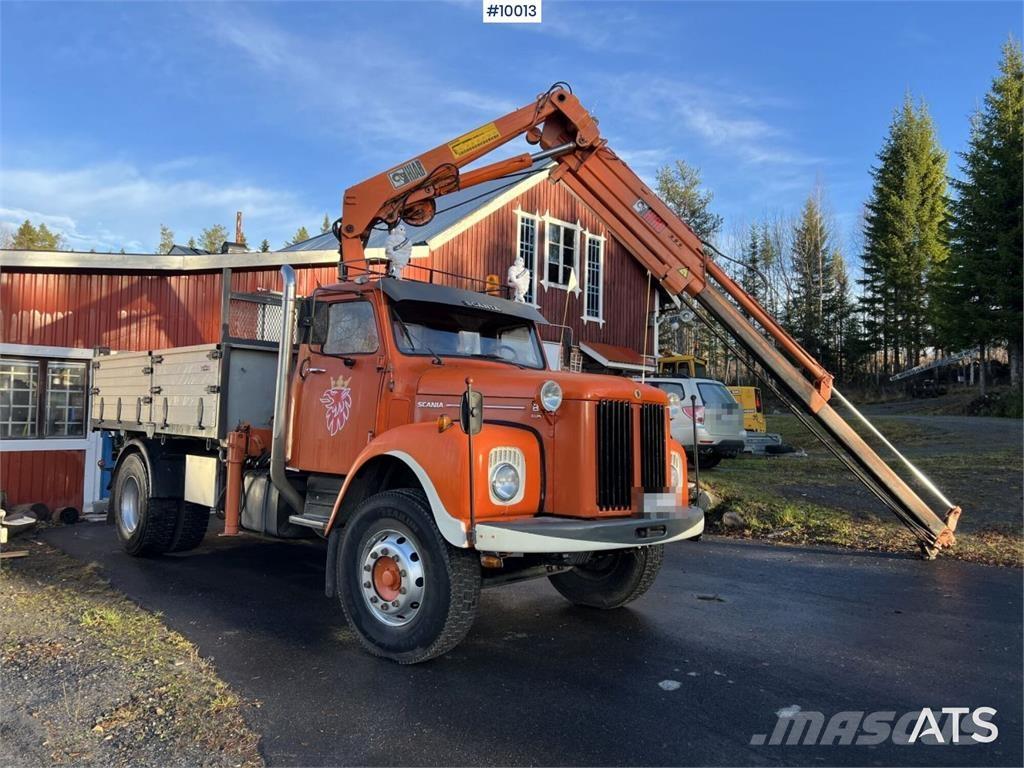 Scania L 86 S46 Kamioni sa kranom