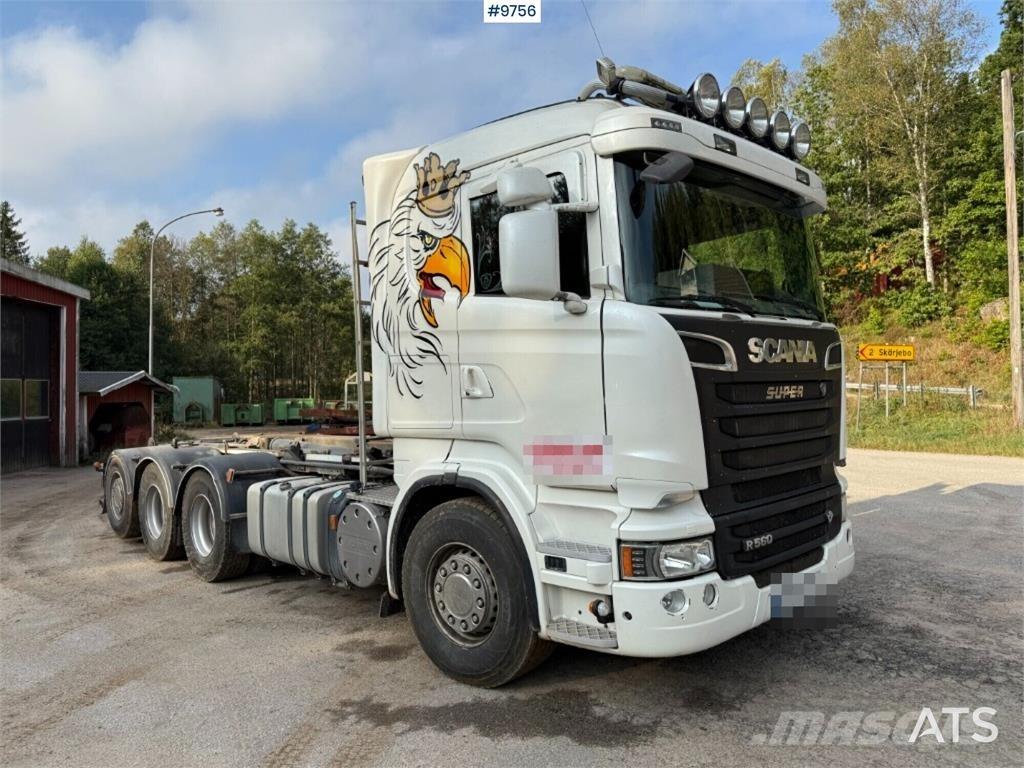 Scania R560 8X4 Rol kiper kamioni sa kukom za podizanje tereta