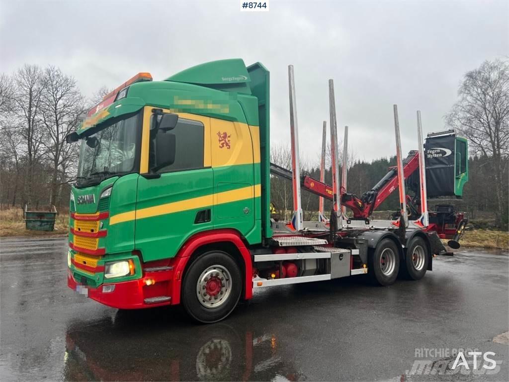 Scania R650 6X4 Kamioni za drva Šticari