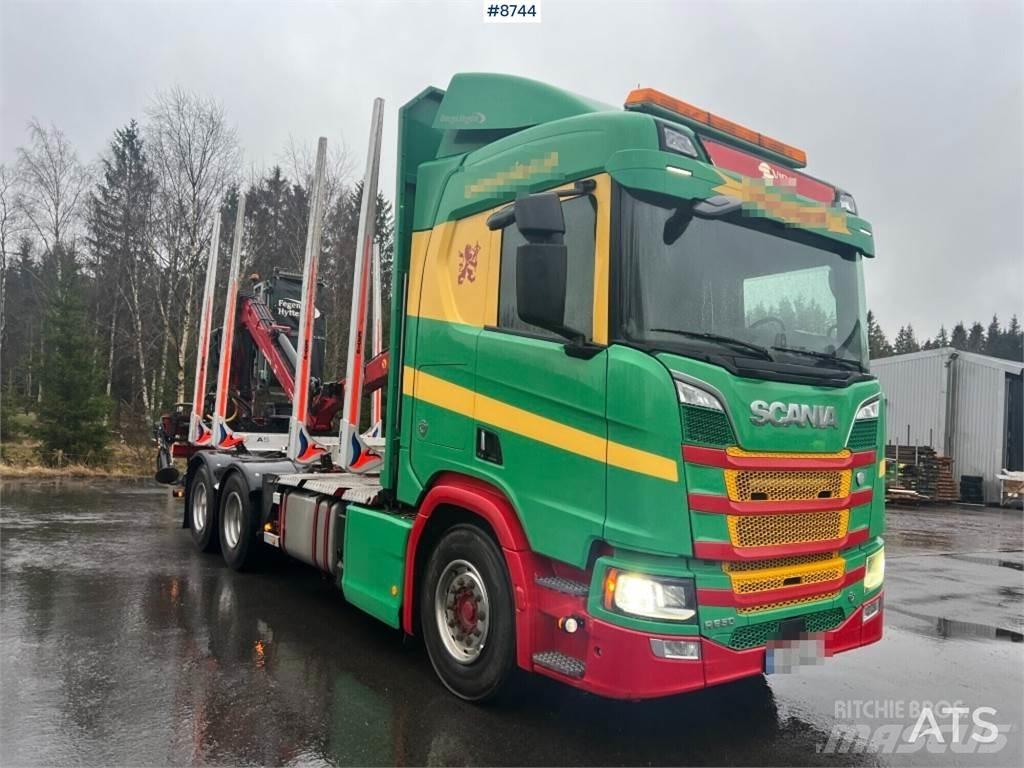 Scania R650 6X4 Kamioni za drva Šticari