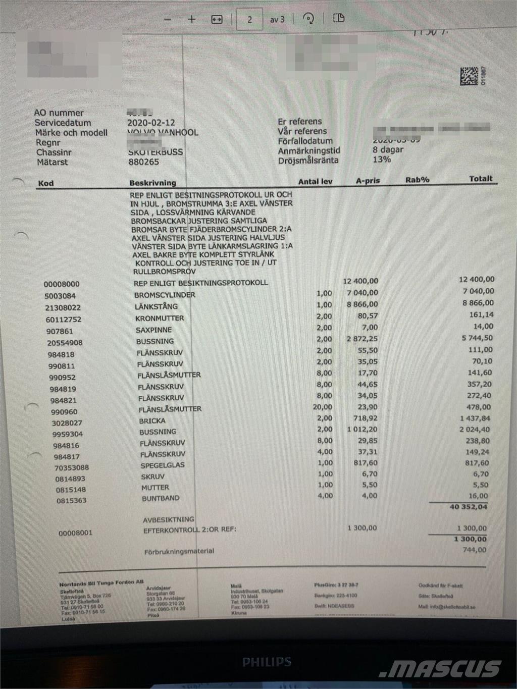 Volvo B10M-70B Ostali autobusi