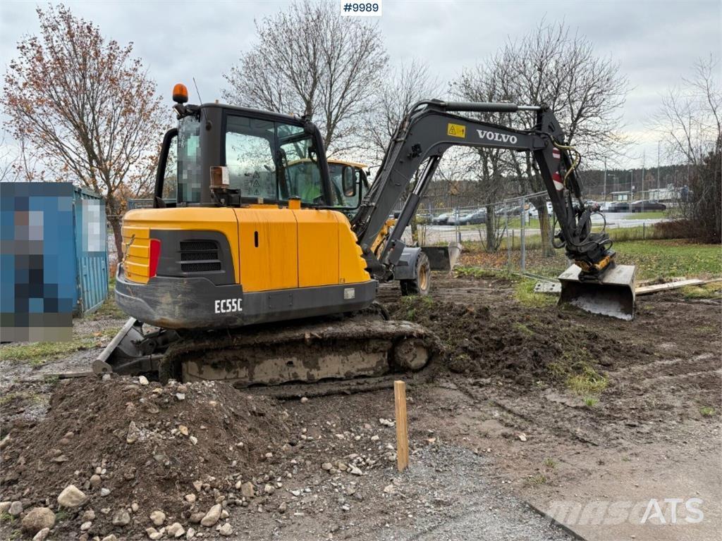 Volvo EC55C Mini bageri < 7t