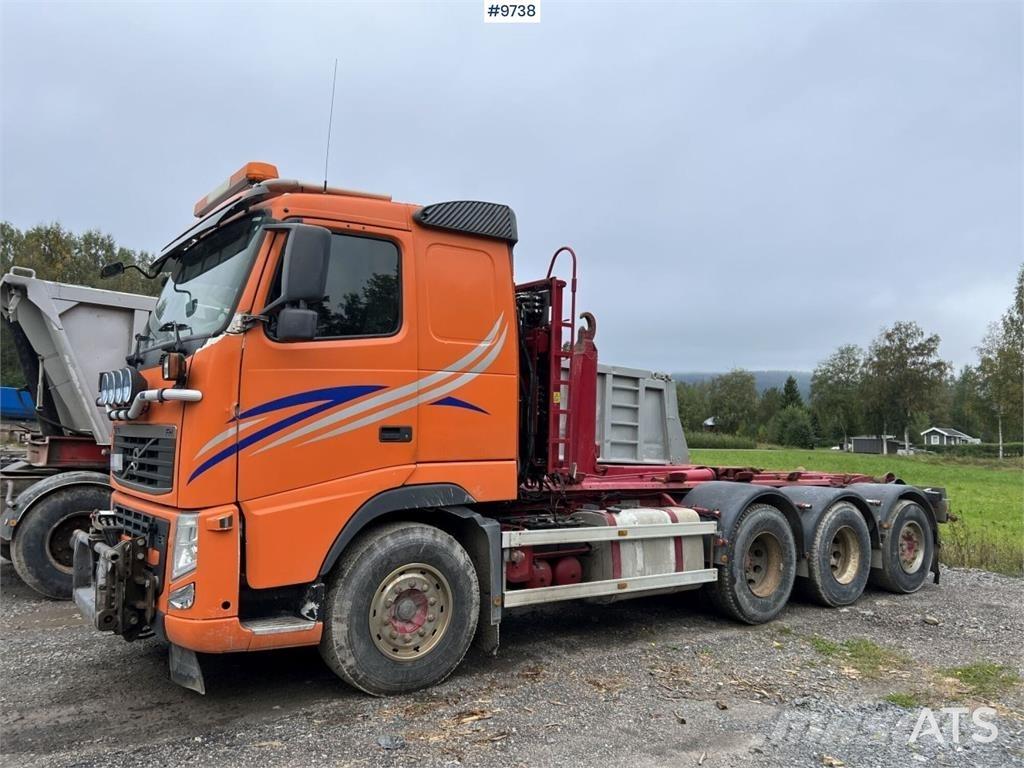 Volvo FH Rol kiper kamioni sa kukom za podizanje tereta