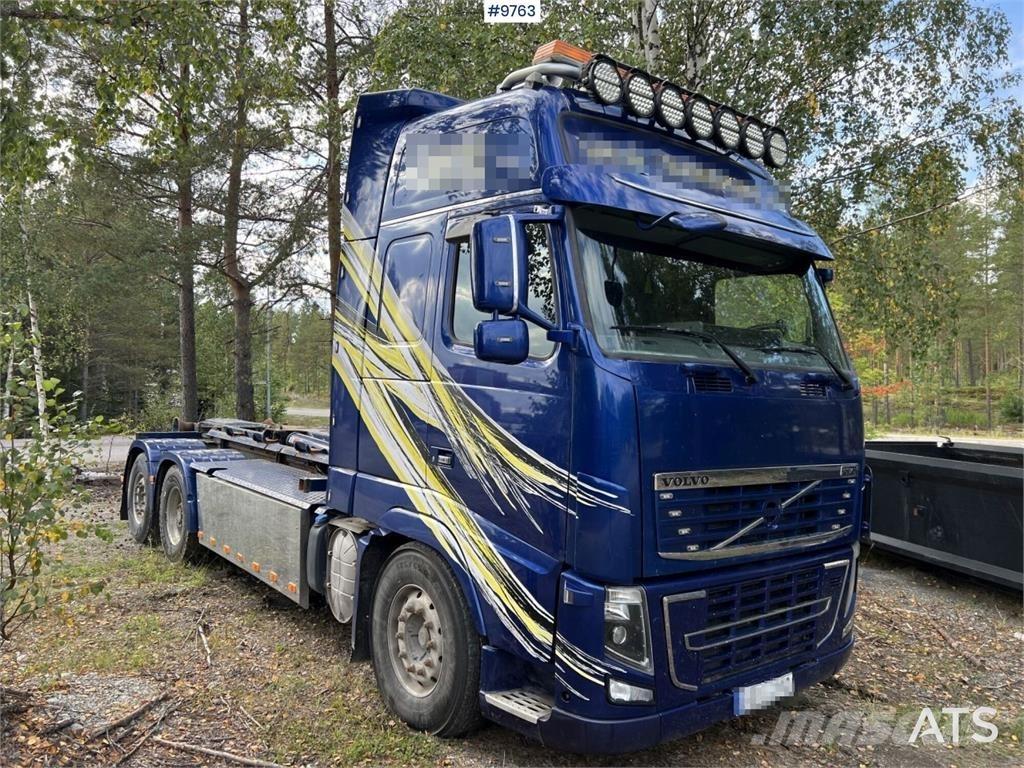 Volvo FH16 660 Rol kiper kamioni sa kukom za podizanje tereta