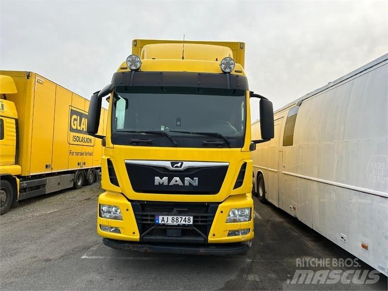 MAN TGS Sanduk kamioni