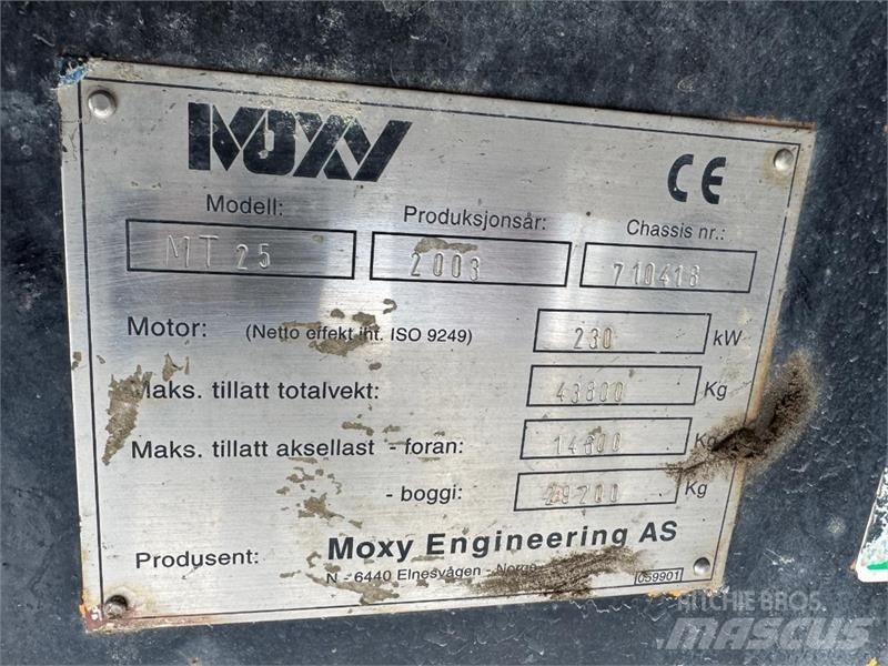 Moxy MT-25 Damperi za gradilište