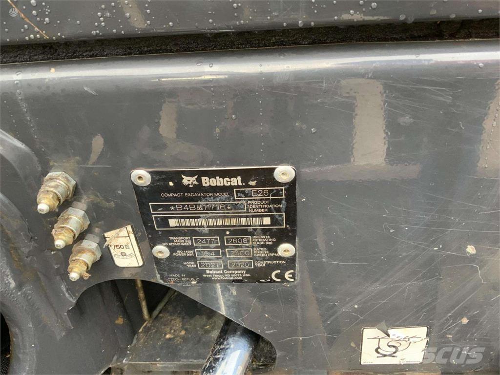 Bobcat E26 Mini bageri < 7t