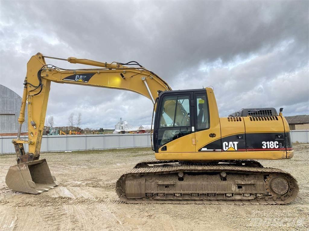 CAT 318 CL Bageri guseničari