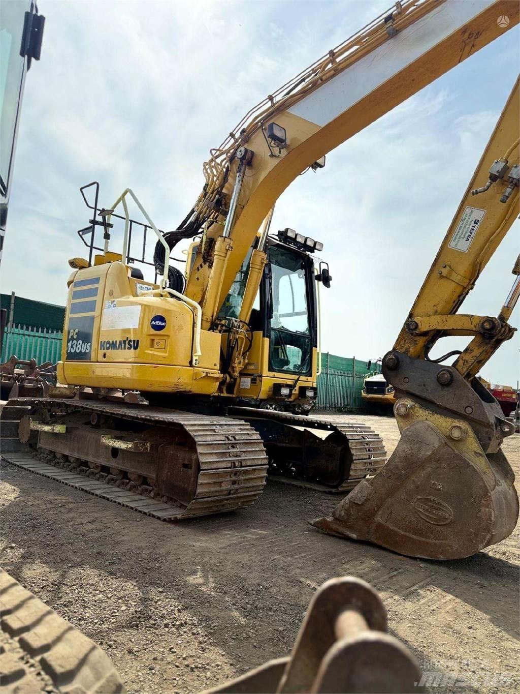 Komatsu PC138US Bageri guseničari