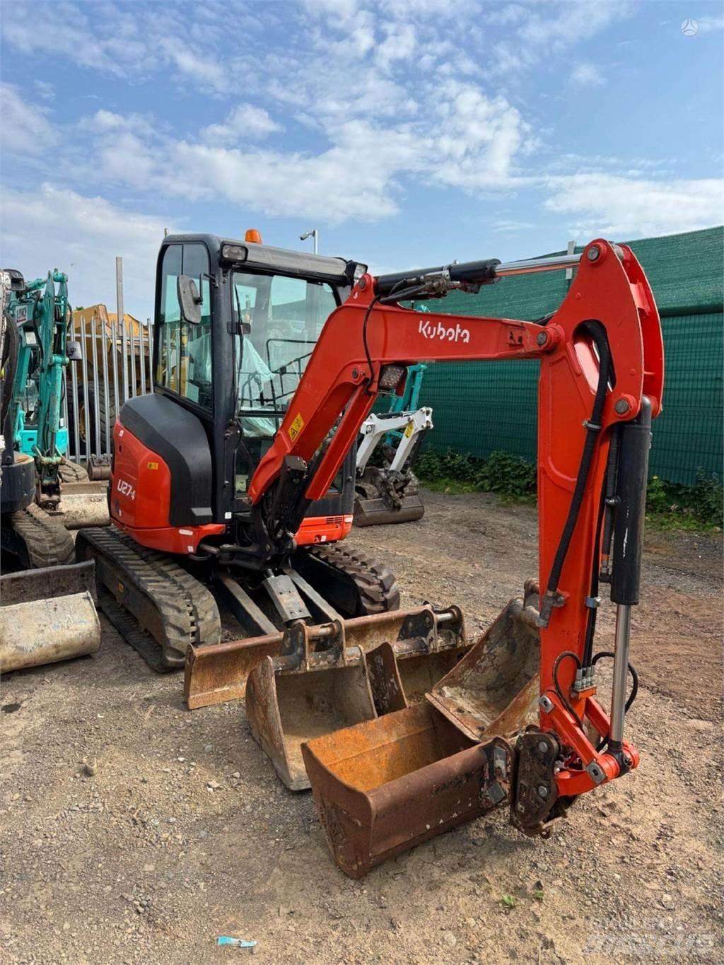 Kubota U27-4 Mini bageri < 7t
