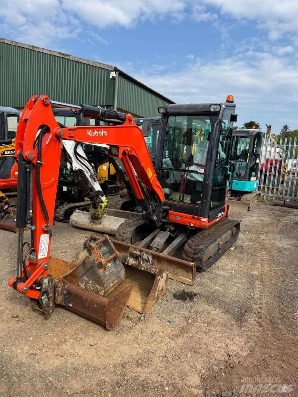 Kubota U27-4 Mini bageri < 7t