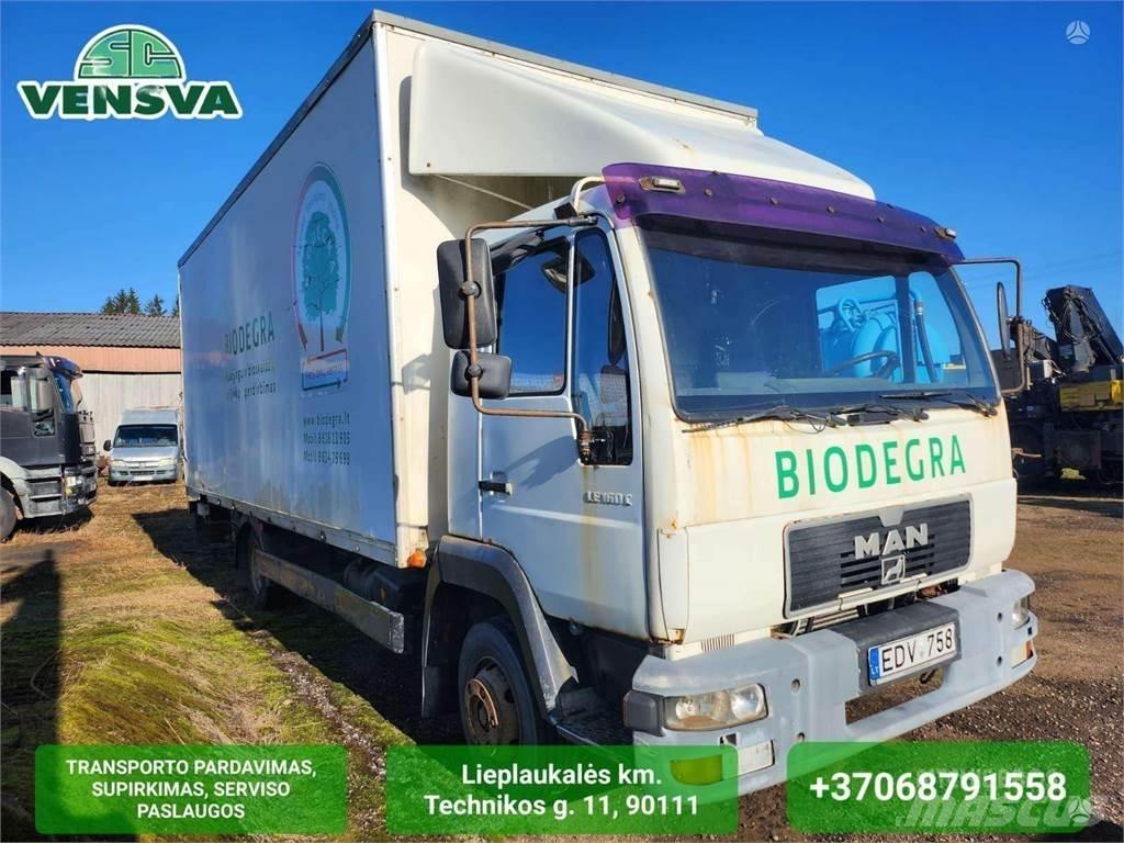 MAN LE 160 C Sanduk kamioni