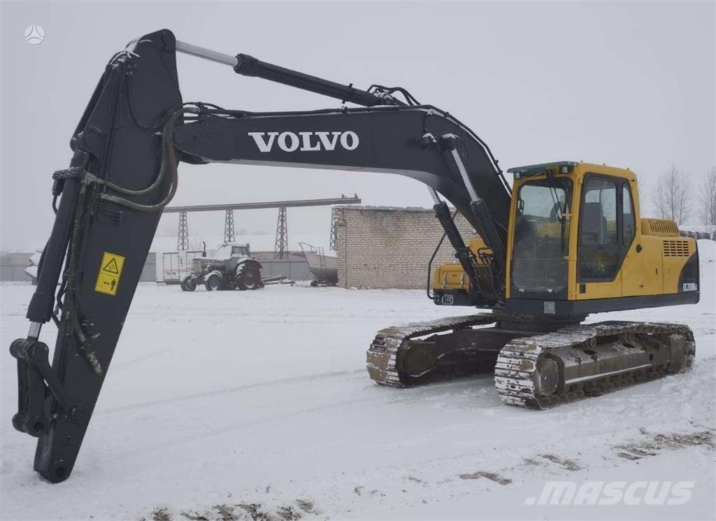 Volvo EC 210 BLC Bageri guseničari